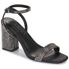Only Szandálok / Saruk ONLALYX-28 BLING HEELED SANDAL Fekete 36