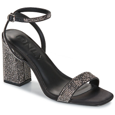 Only Szandálok / Saruk ONLALYX-28 BLING HEELED SANDAL Fekete 41 női szandál