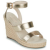 Only Szandálok / Saruk ONLAMELIA-16 WEDGE SANDAL FOIL Arany 41