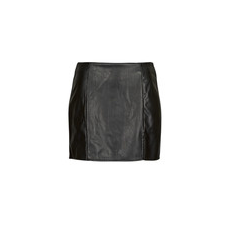 Only Szoknyák ONLLENI FAUX LEATHER SLIT SKIRT PNT Fekete EU S szoknya