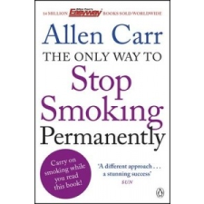 Only Way to Stop Smoking Permanently – Allen Carr idegen nyelvű könyv