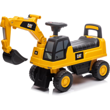 Ono Toys CATERPILLAR kotrógép bébitaxi, fehér lábbal hajtható járgány