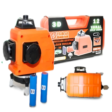  Önszintező 12 soros keresztvonalas szintezőlézer készlet praktikus kofferban - HM6763 (BBD) konyhakészlet