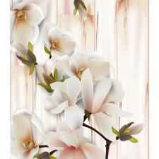  Öntapadó és mosható falfestmény Absztrakt virágos2, 150 x 205 cm tapéta, díszléc és más dekoráció