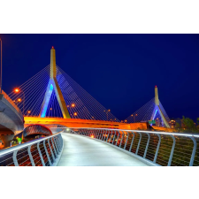  Öntapadó és mosható falfestmény Bridge in Boston, 350 x 250 cm tapéta, díszléc és más dekoráció
