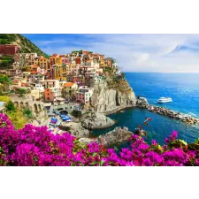  Öntapadó és mosható falfestmény Cinque Terre5, 250 x 200 cm tapéta, díszléc és más dekoráció