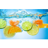  Öntapadó és mosható falfestmény Citrus vízben, 400 x 250 cm