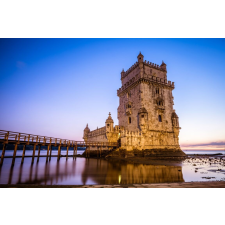  Öntapadó és mosható falfestmény City41 Tower Belem Lisbon, 400 x 250 cm tapéta, díszléc és más dekoráció