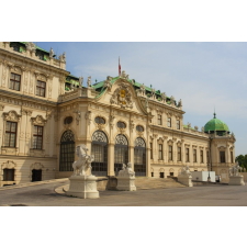  Öntapadó és mosható falfestmény City42 Belvedere Palace Vienna, 250 x 200 cm tapéta, díszléc és más dekoráció