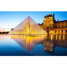  Öntapadó és mosható falfestmény City67 Louvre Paris, 400 x 250 cm tapéta, díszléc és más dekoráció