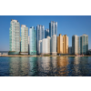  Öntapadó és mosható falfestmény City71 Busan Dél-Korea, 200 x 150 cm