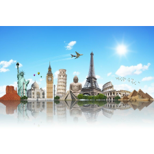  Öntapadó és mosható falfestmény City92 Világemlékek, 350 x 250 cm tapéta, díszléc és más dekoráció