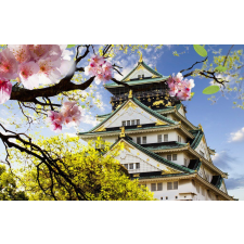  Öntapadó és mosható falfestmény Cseresznye és hagyomány, 250 x 200 cm tapéta, díszléc és más dekoráció