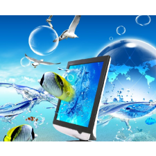  Öntapadó és mosható falfestmény Ég és víz, 250 x 200 cm tapéta, díszléc és más dekoráció