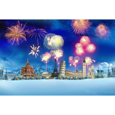  Öntapadó és mosható falfestmény Holidays on Earth, 400 x 250 cm tapéta, díszléc és más dekoráció
