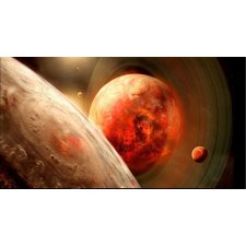  Öntapadó és mosható falfestmény Mozgó Universe, 300 x 250 cm tapéta, díszléc és más dekoráció
