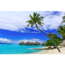  Öntapadó és mosható falfestmény Nyaralás nyaralókban, 250 x 200 cm tapéta, díszléc és más dekoráció