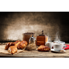  Öntapadó és mosható falfestmény Rusztikus asztal, 300 x 250 cm tapéta, díszléc és más dekoráció