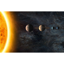  Öntapadó és mosható falfestmény Solar system4, 250 x 200 cm tapéta, díszléc és más dekoráció
