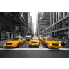  Öntapadó és mosható falfestmény Taxi New Yorkban, 200 x 150 cm