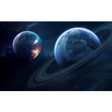  Öntapadó és mosható fali tapéta Bolygóközi ütés, 300 x 200 cm tapéta, díszléc és más dekoráció
