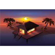  Öntapadó és mosható fali tapéta Palmieri23, 250 x 200 cm tapéta, díszléc és más dekoráció