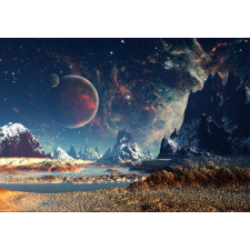  Öntapadó és mosható fali tapéta Universe a jövőben, 350 x 250 cm tapéta, díszléc és más dekoráció