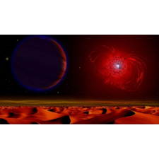  Öntapadó és mosható fali tapéta Universe in flames, 400 x 250 cm tapéta, díszléc és más dekoráció