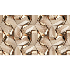  Öntapadó és mosható falikép Absztrakt 3D arany, 400 x 250 cm tapéta, díszléc és más dekoráció