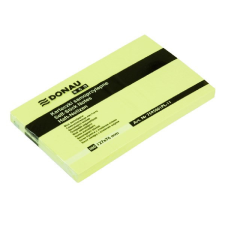 Öntapadó jegyzettömb DONAU ECO 127x76 mm 100 lap sárga post-it