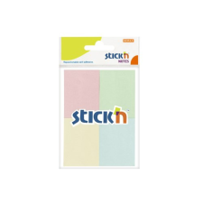  Öntapadó jegyzettömb STICK&#039;N 38x51mm pasztell mix 4x50 lap post-it