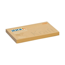 Öntapadó jegyzettömb STICK'N kraft notes 76x127mm natúr barna 100 lap jegyzettömb