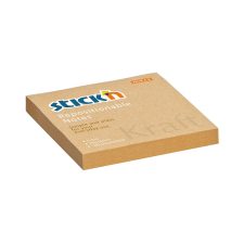  Öntapadó jegyzettömb STICK`N kraft notes 76x76mm natúr barna 100 lap post-it
