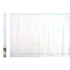 Öntapadós bútorfólia, átlátszó tejszerű 200x45 cm tapéta, díszléc és más dekoráció