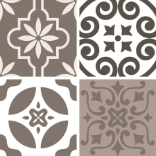  Öntapadós csempe matrica Marokkó barna 3 cm x 20 cm x 20 cm tapéta, díszléc és más dekoráció