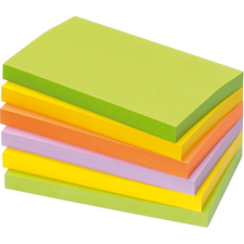 Öntapadós jegyzettömb Info Notes 125x75 mm 100 lapos élénk vegyes színek Spring post-it