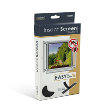  Öntapadós Szúnyogháló 130x130cm #fekete szúnyogháló