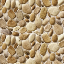  Öntapadós tapéta Barna folyami kőfal, 300 x 250 cm tapéta, díszléc és más dekoráció