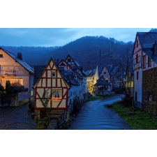  Öntapadós tapéta Ház a folyó mellett, 250 x 200 cm tapéta, díszléc és más dekoráció