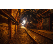  Öntapadós tapéta Összetétel53 Bányászati alagút, 200 x 150 cm tapéta, díszléc és más dekoráció