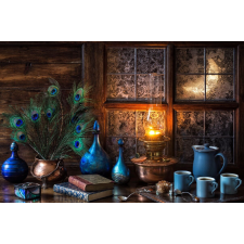  Öntapadós tapéta Rusztikus tündér, 250 x 200 cm tapéta, díszléc és más dekoráció