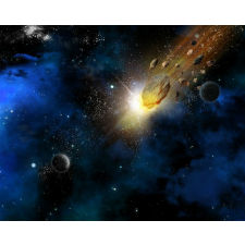  Öntapadós tapéta Univers10 Meteoritok utaznak az űrben, 350 x 200 cm tapéta, díszléc és más dekoráció