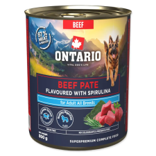  Ontario Adult marhapástétom spirulinával – 800 g kutyaeledel