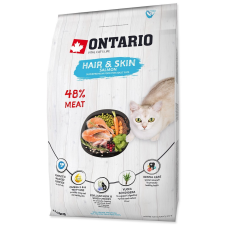 Ontario CAT HAIR AND SKIN (6,5KG) macskaeledel