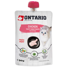  ONTARIO Kitten csirke friss hús paszta kölyök macskáknak 90g jutalomfalat macskáknak