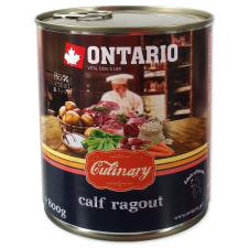 Ontario Ontario konz. Culinary Calf Ragout with Duck 6x800 g kutyaeledel