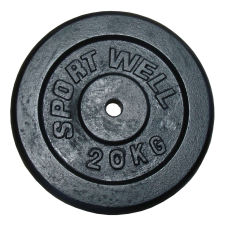 öntöttvas 20kg - 25mm kézisúlyzó