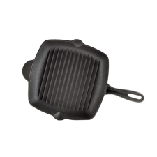 Öntöttvas grillserpenyő csőrös (kezelt) edény