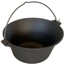  Öntvény Gulyásbogrács 7,2l #fekete kerti sütés és főzés