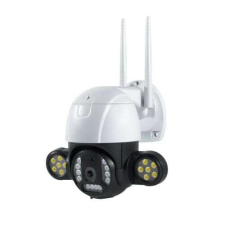 Onvif P42 IP Kamera, vezeték nélküli, univerzális, vízálló, éjjellátó, mozgásérzékelős, FullHD megfigyelő kamera